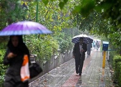 پیش بینی باران و کاهش 8 درجه ای دما در 20 استان ، باران 7 روزه در اکثر مناطق کشور