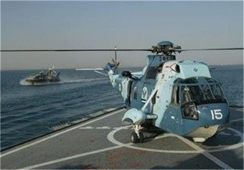 امدادرسانی نیروی دریایی ارتش به نفتکش های حادثه دیده در دریای عمان