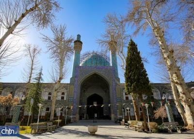 پیشرفت 85درصدی عملیات مرمت گنبد مدرسه چهارباغ اصفهان