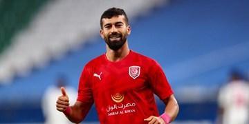 هفته هفتم لیگ ستارگان قطر؛ پیروزی الدحیل با گلزنی رضاییان، هفته هفتم لیگ ستارگان قطر؛ پیروزی الدحیل با گلزنی رضاییان، گلزنی چشمی مانع باخت ام صلال نشد