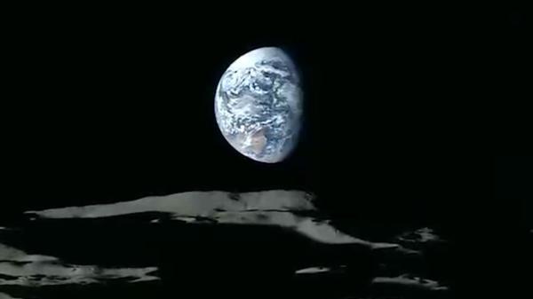 فیلم زیبا از طلوع و غروب در کره ماه
