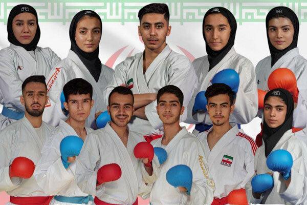 5 کاراته کا ایران راهی فینال شدند