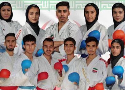 5 کاراته کا ایران راهی فینال شدند