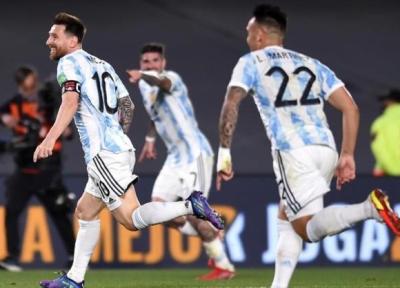 انتخابی جام جهانی 2022، پیروزی آرژانتین بر ونزوئلا با گلزنی مسی