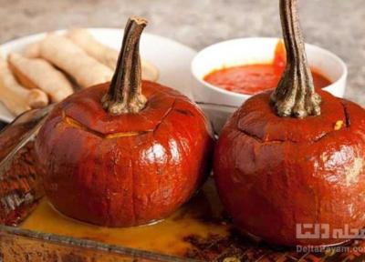 طرز تهیه دلمه کدو حلوایی